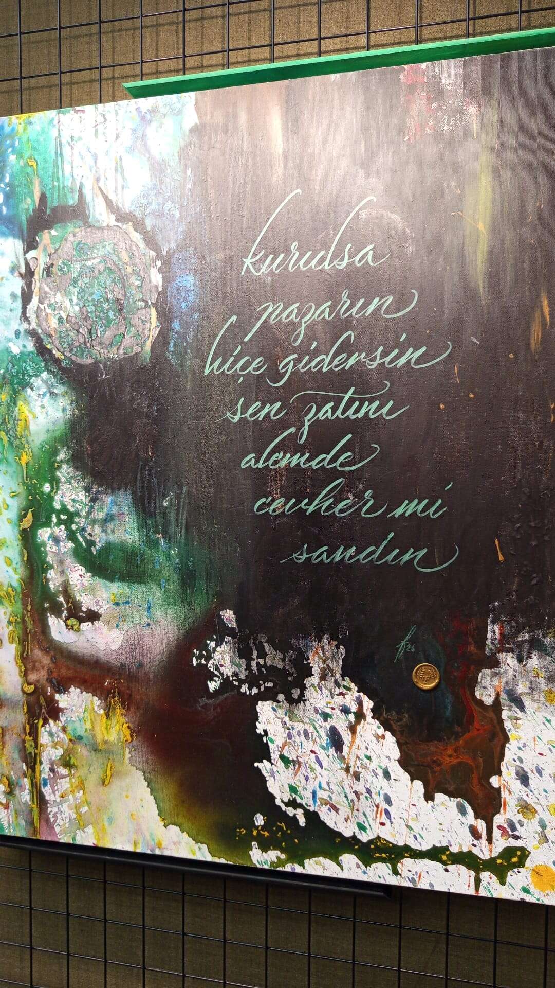 Çöpe gidecek tuvaller sanat eserine dönüştü! Konya’da bir ilk 20